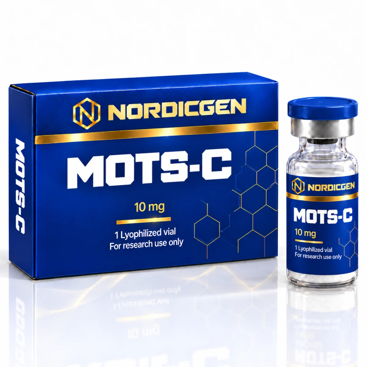 MOTS-C 10 mg — Lyophilized Vial