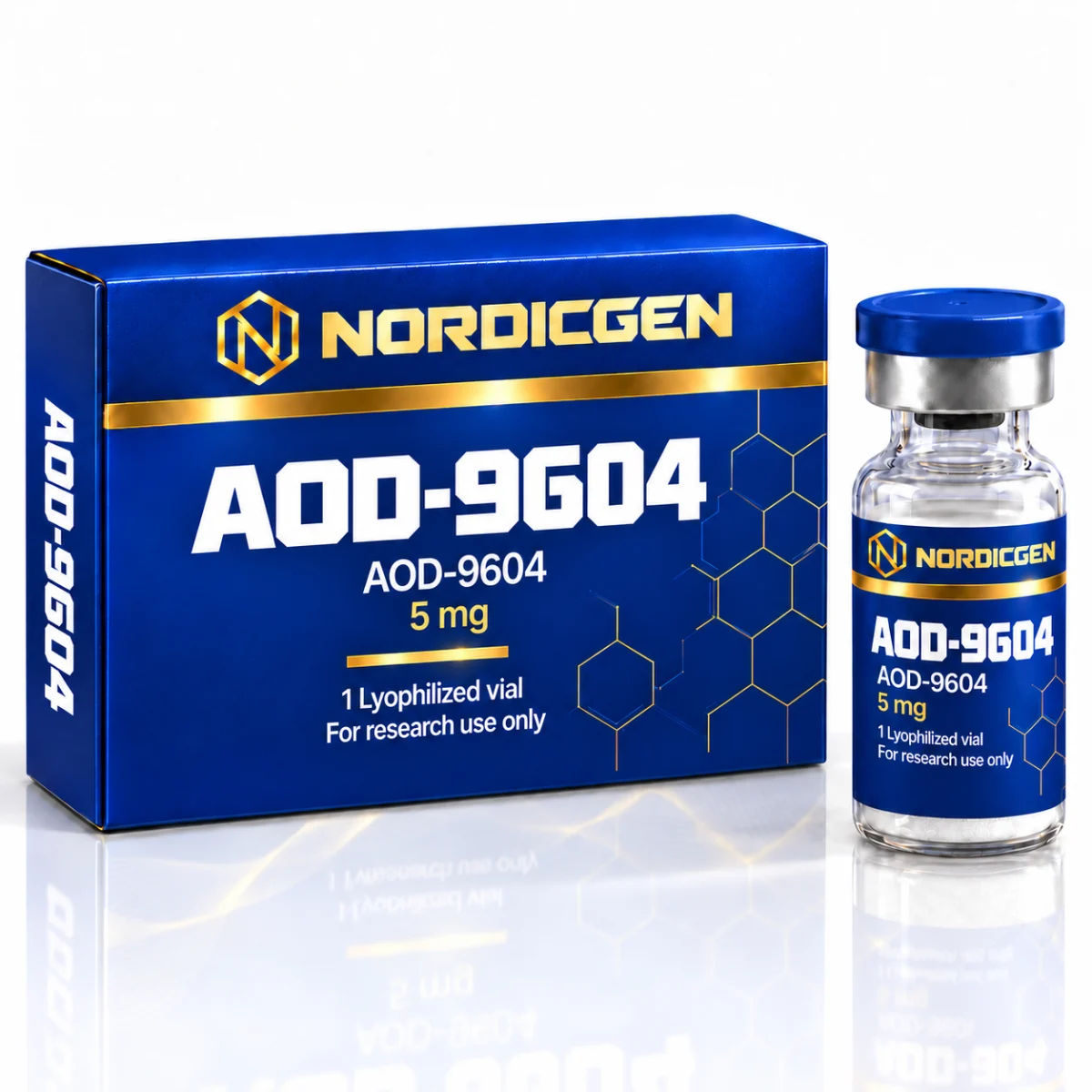 AOD-9604 5 mg — Lyophilized Vial