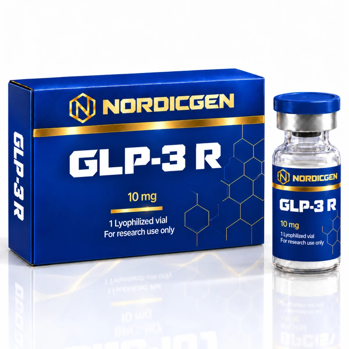 Retatrutide 10 mg — Lyophilized Vial