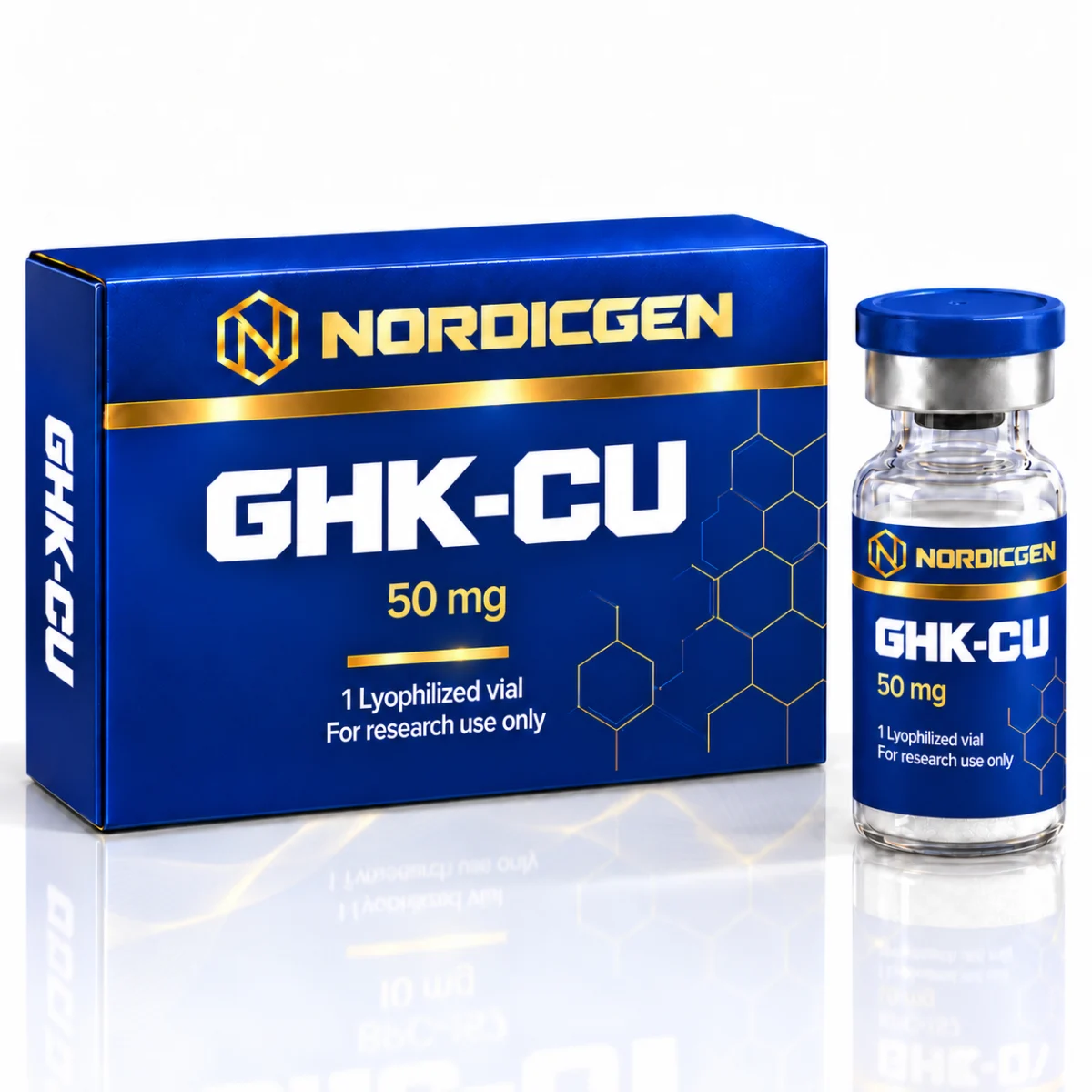Copper Tripeptide-1 50 mg — Lyophilized Vial