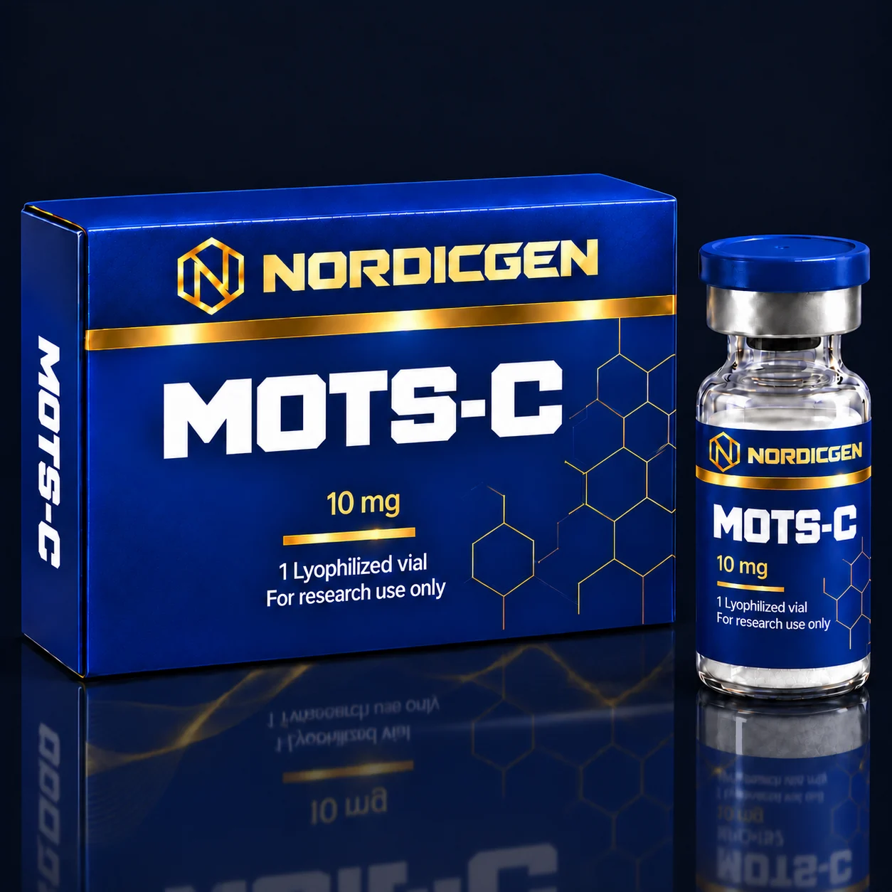MOTS-C 10 mg — Lyophilized Vial