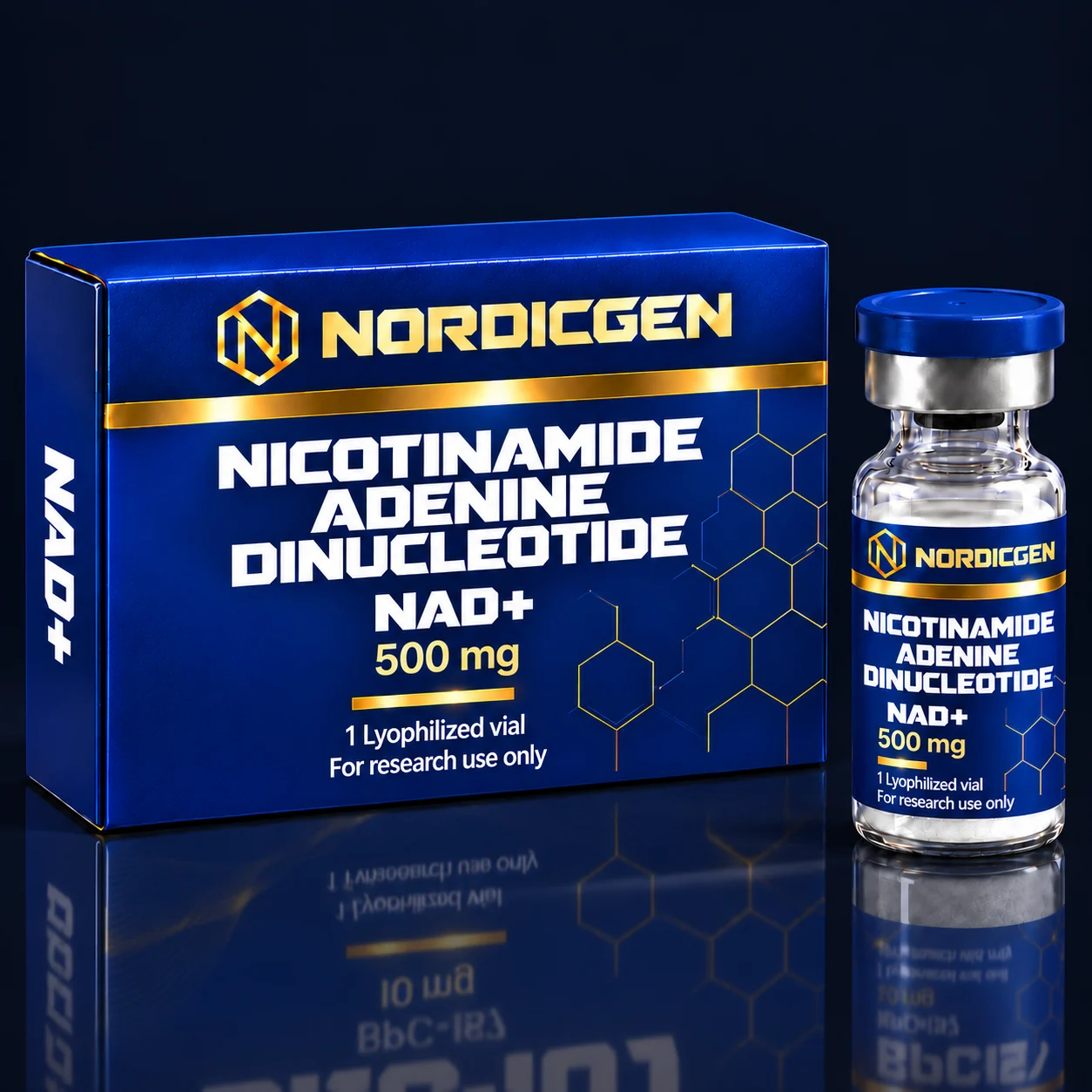 Nicotinamide Adenine Dinucleotide 500 mg — Lyophilized Vial