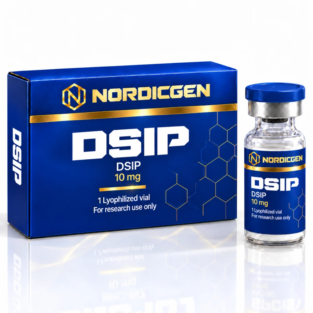 Delta Sleep-Inducing Peptide 10 mg — Lyophilized Vial