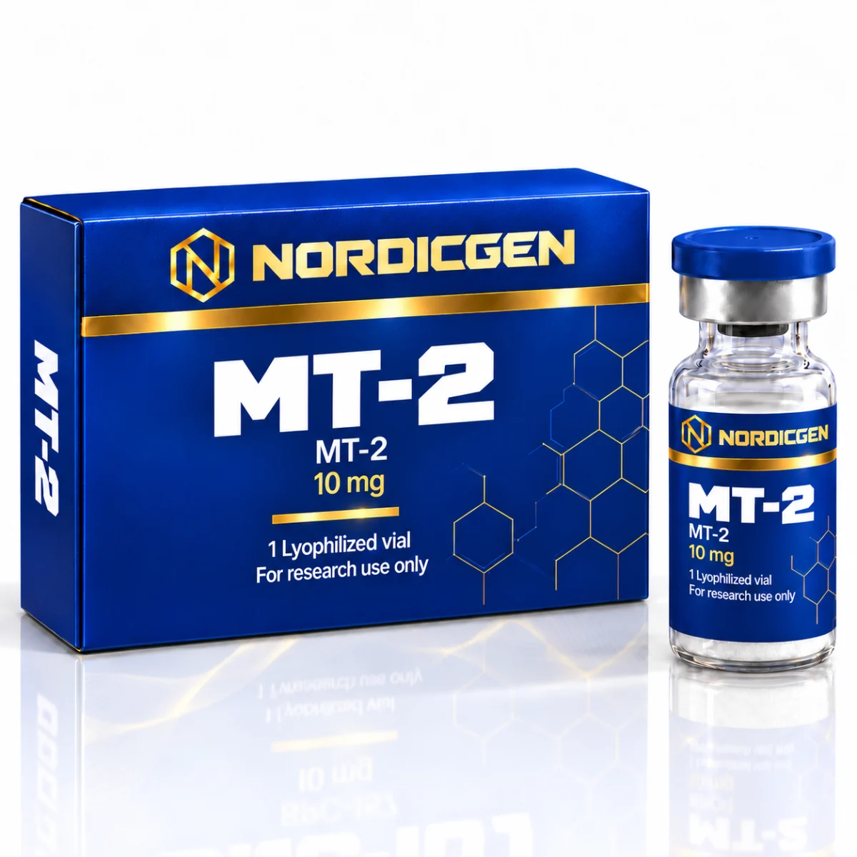 Melanotan II 10 mg — Lyophilized Vial