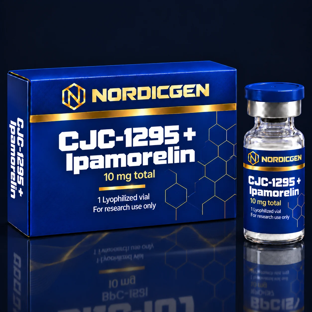 CJC-1295 + Ipamorelin 10 mg total