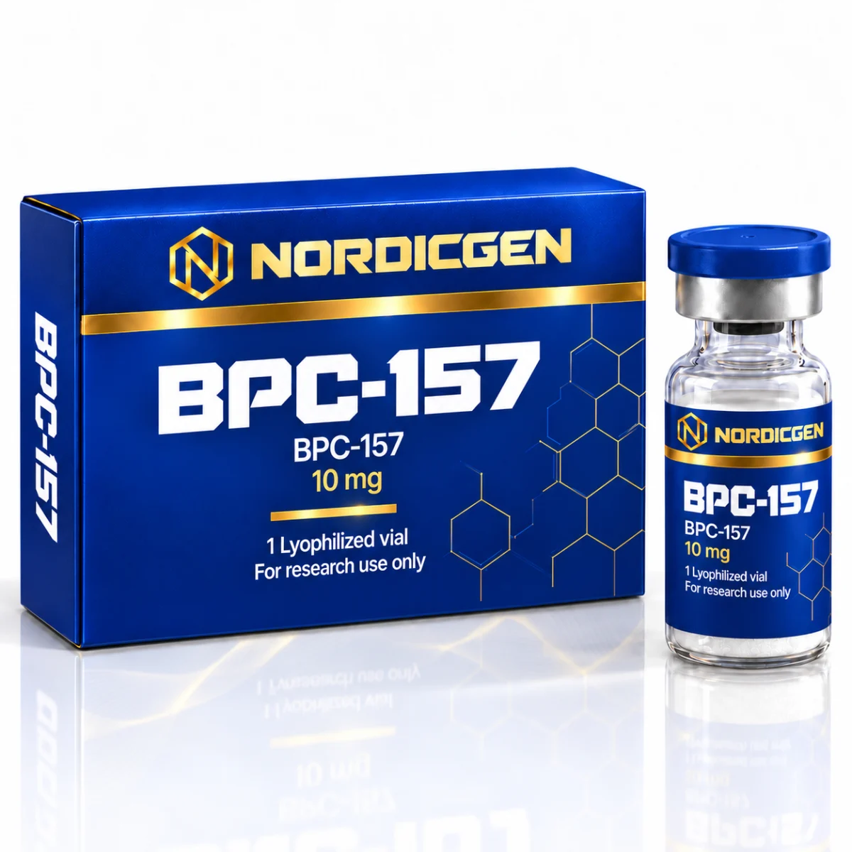 BPC-157 10 mg — Lyophilized Vial