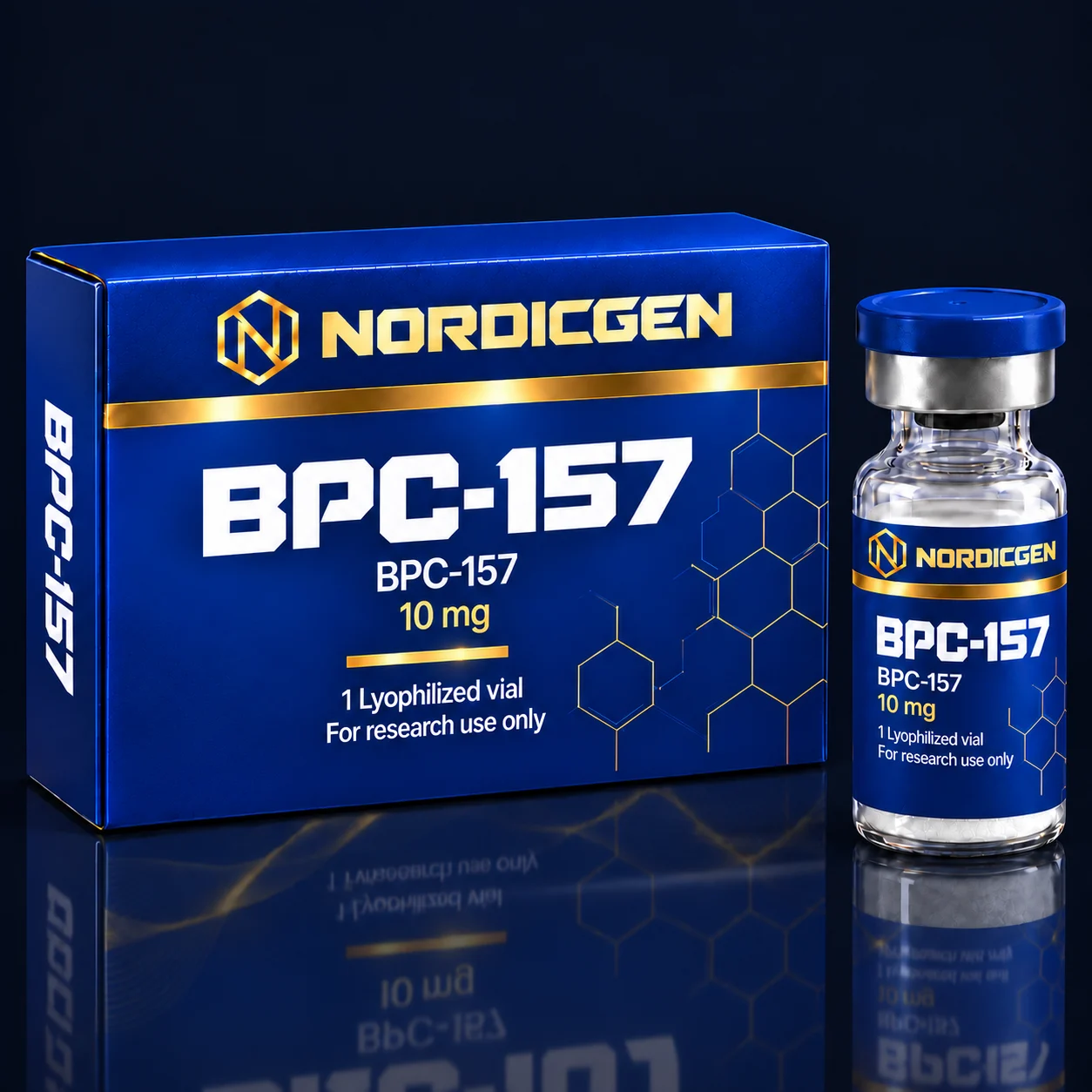 BPC-157 10 mg — Lyophilized Vial