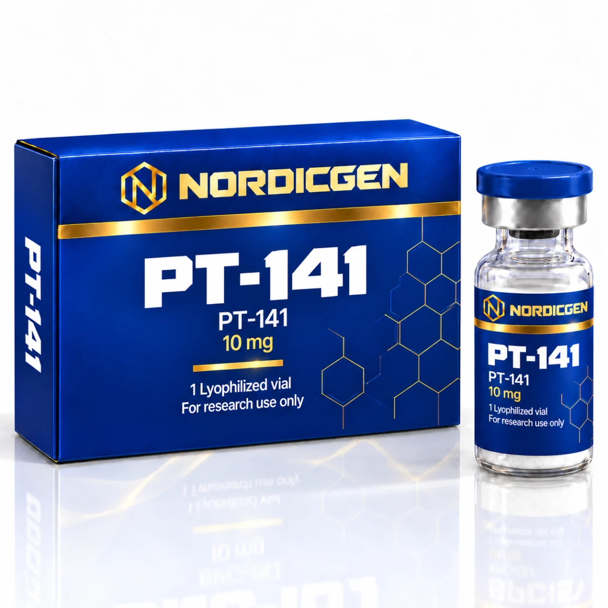 Bremelanotide 10 mg — Lyophilized Vial