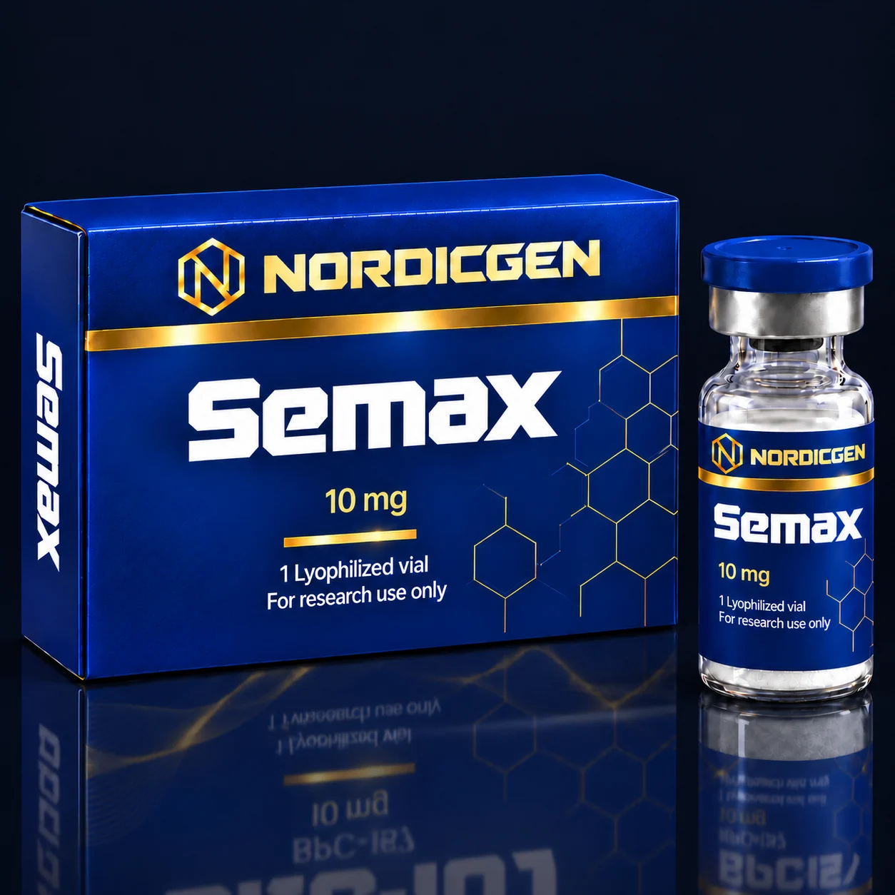 Semax 10 mg — Lyophilized Vial