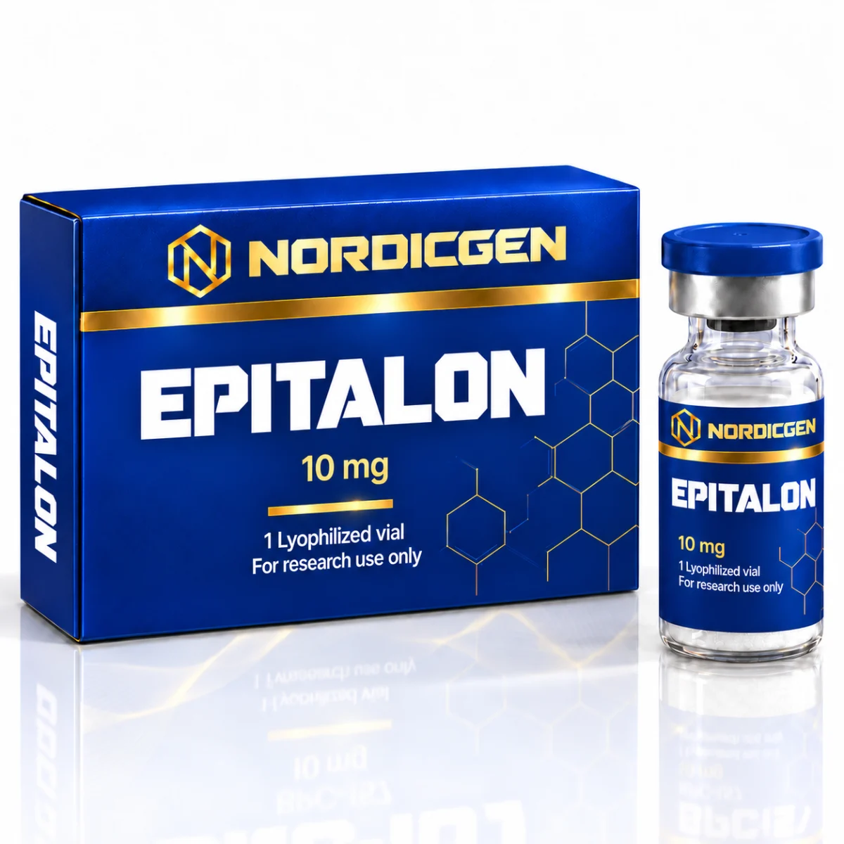 Epitalon 10 mg — Lyophilized Vial